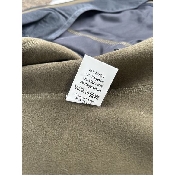 66 North Iceland Full Zip Gola Jacket Women’s M Wool Blend Brown Mock Neck - Picture 9 of 9